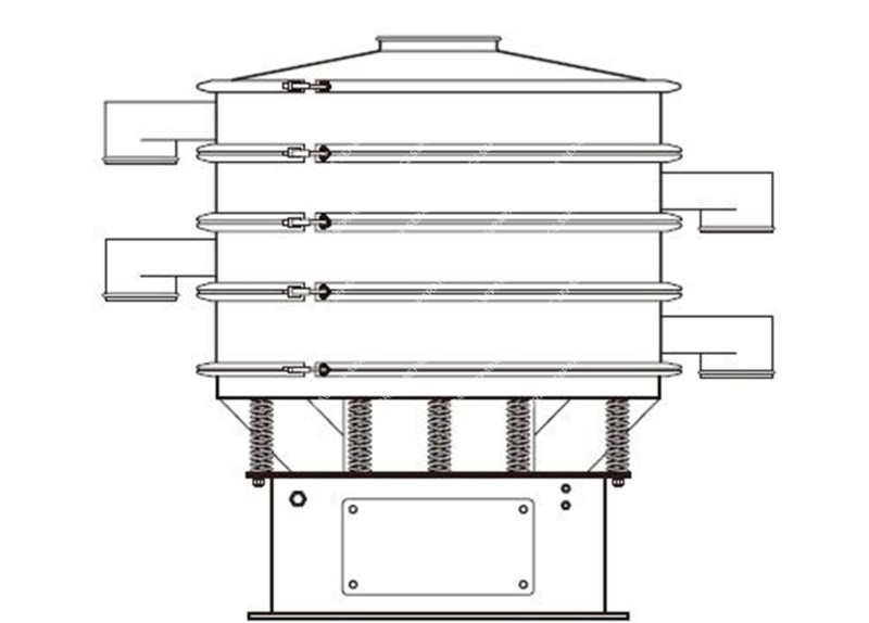 Rotary Vibrating Separator for Powder and Granules