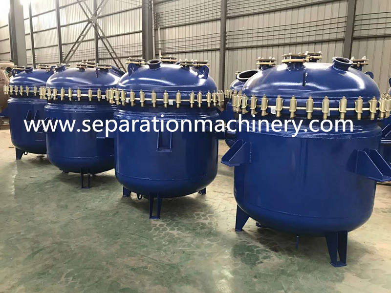 Pharmaceutical Chemical Stainless Steel Stirred Tank Reactor Vessel With Mixer