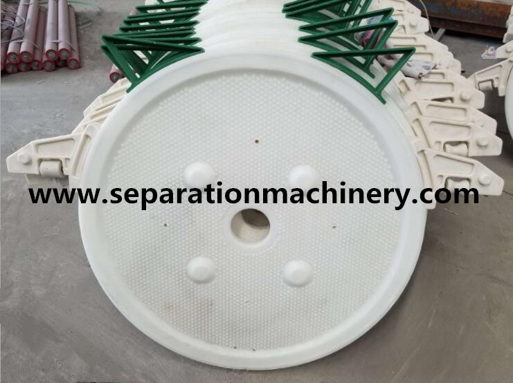 Round Plate Filter Press For waste Plastic Re-pelletizing Wastewater