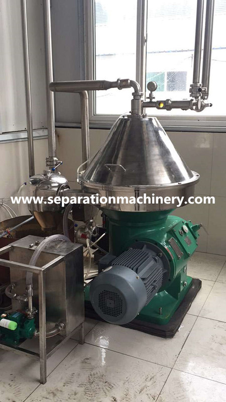 Disc Separator For Beer Industry With Water Seal To Prevent Dissolved Oxygen