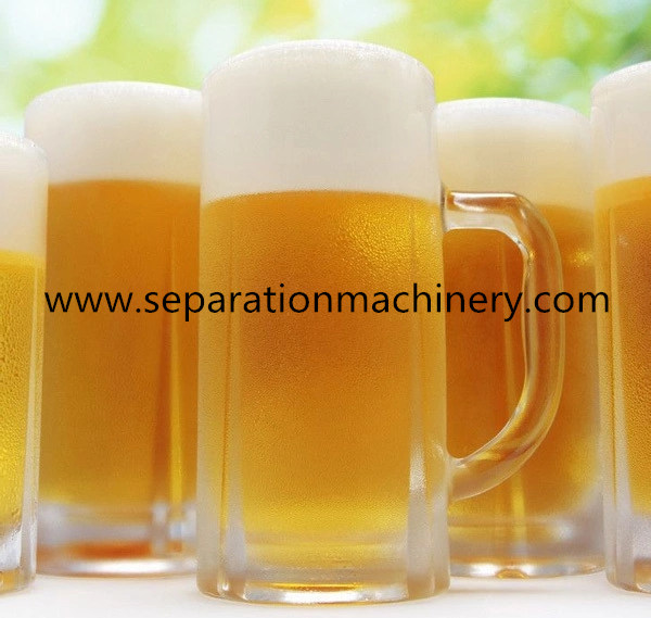 Disc Separator For Beer Industry With Water Seal To Prevent Dissolved Oxygen
