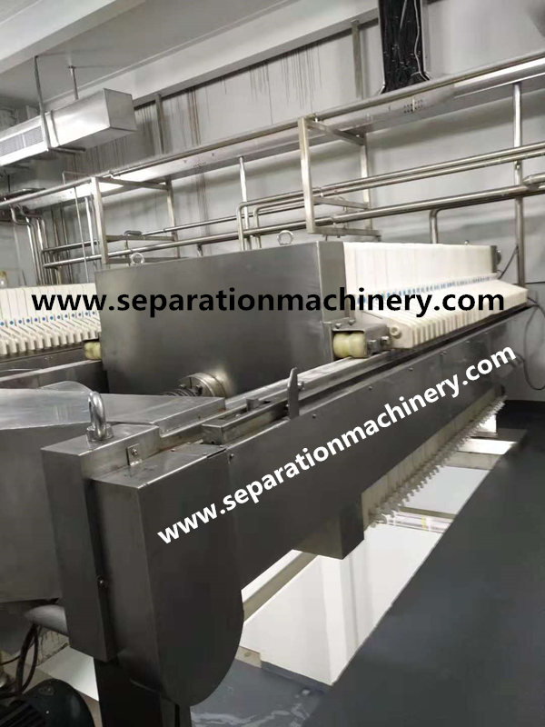 Philippine Coconut Oil Industry Horizontal Plate Frame Filter Press Machine