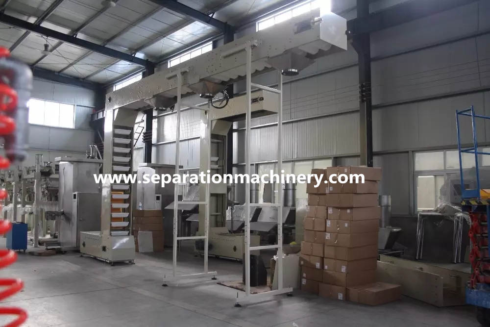 Continuous Bulk Material Small Rice Mill Vertical Plate Chain Z Type Bucket Elevator