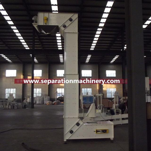 Z Shaped Bucket Conveyor Elevator Used In Food Industry