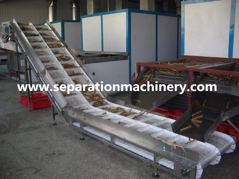 Low Maintenance Inclined Belt Conveyer Food Modular Conveyor