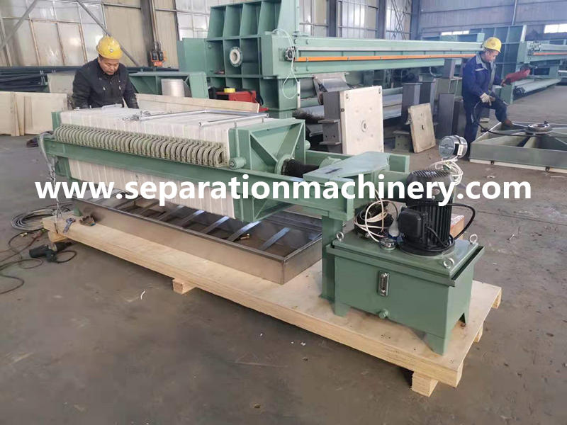 Automatic Press Filter For Copper Zinc Lead Aluminum Tailings Treatment 