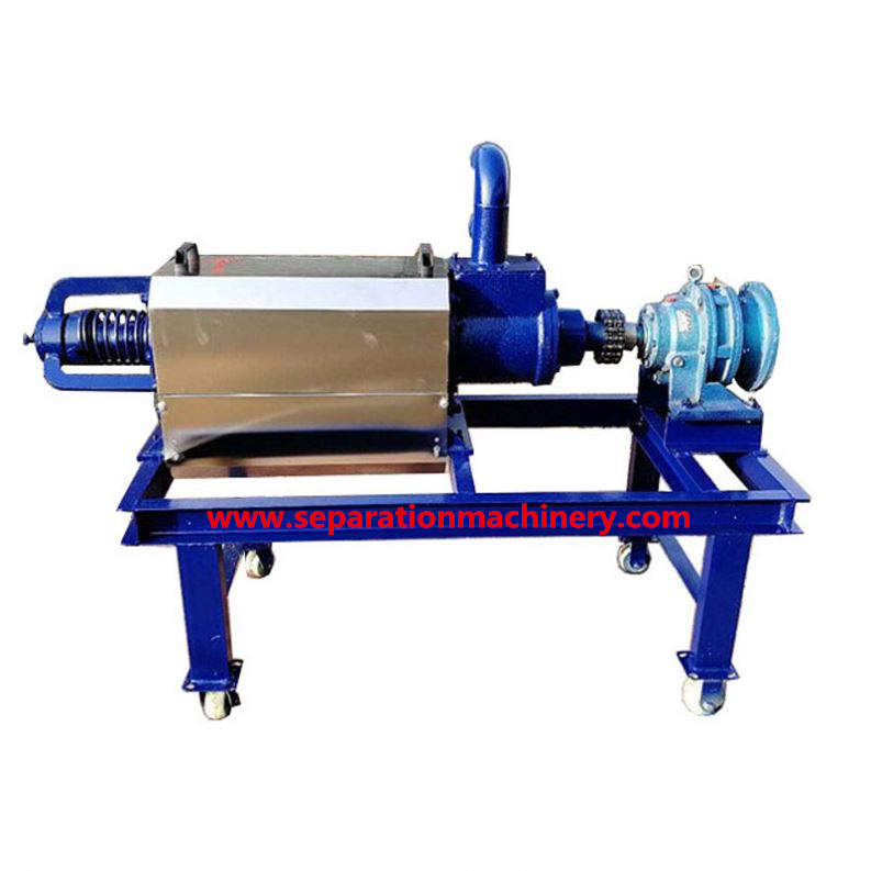 Factory Price Solid Liquid Separator For Dewatering Livestock Manure