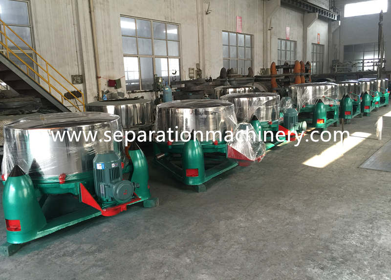 SS 450 Three Foot Filter Centrifuge Fruit Juice Centrifuge Separator