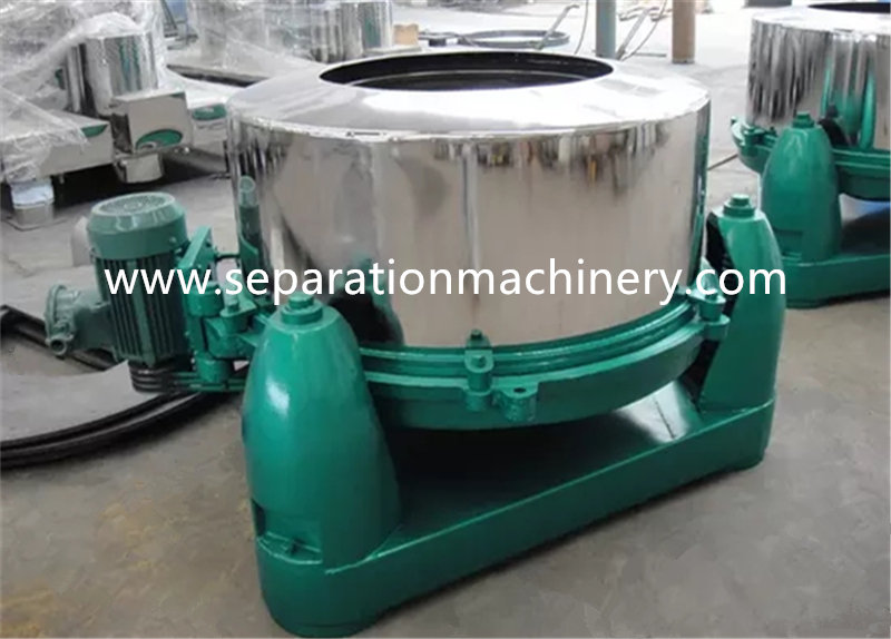 SS 450 Three Foot Filter Centrifuge Fruit Juice Centrifuge Separator