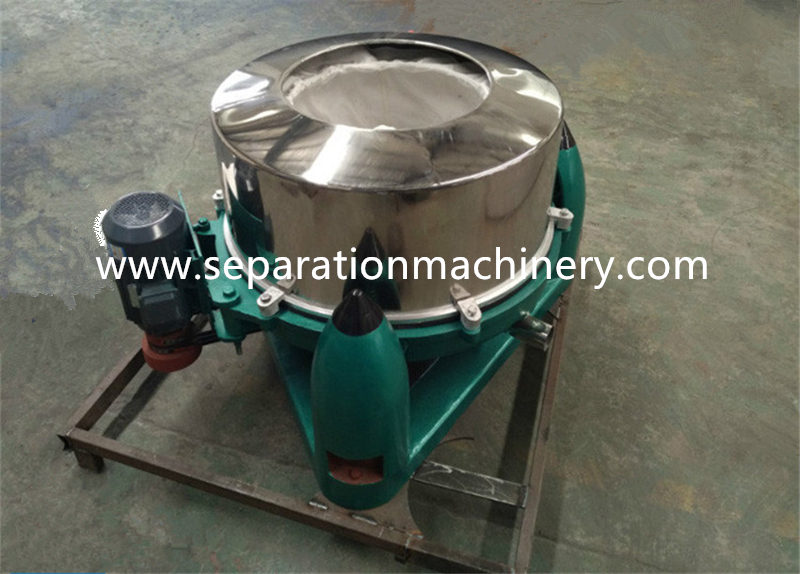 SS 800 Three Foot Top Manual Discharge For Extracting Starch From Cassava
