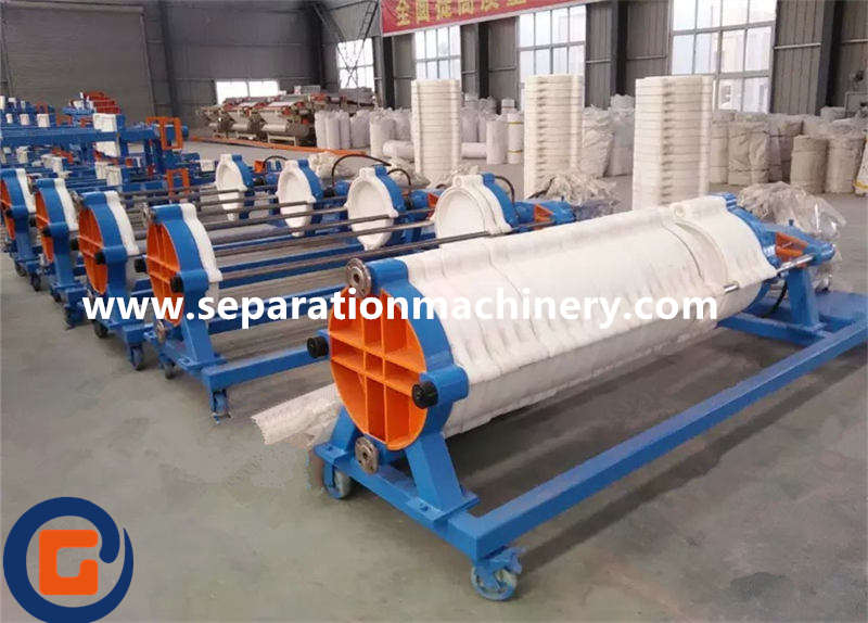 Traditional Cotton Cake Filter Press Special Used For Gelatin Filtration