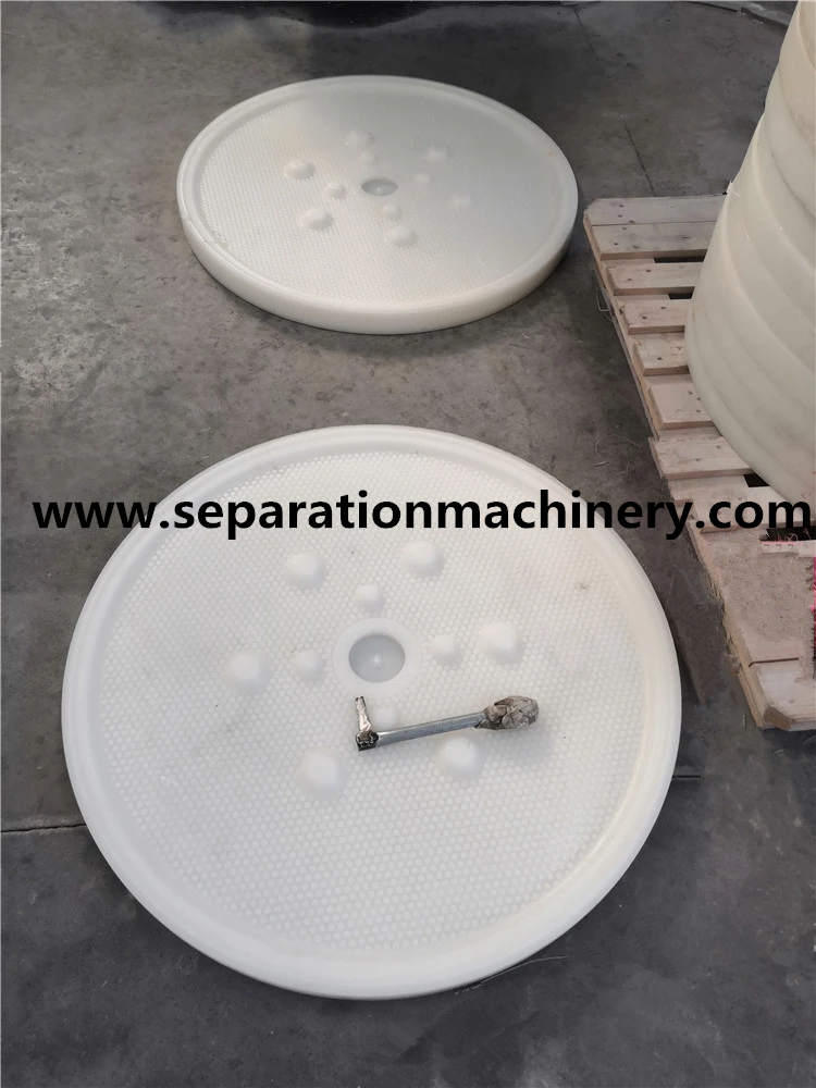 800 Round Plate Filter Press For Clay And Ceramic Sludge Dewatering