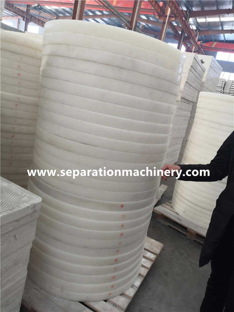 High Pressure Round Plate Automatic Filter Press For Stone Waste water Ceramics Kaolin Industry