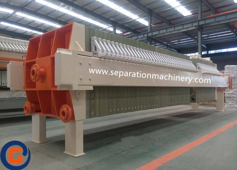 Automatic Membrane Filter Press For Stone Granite Marble Plant