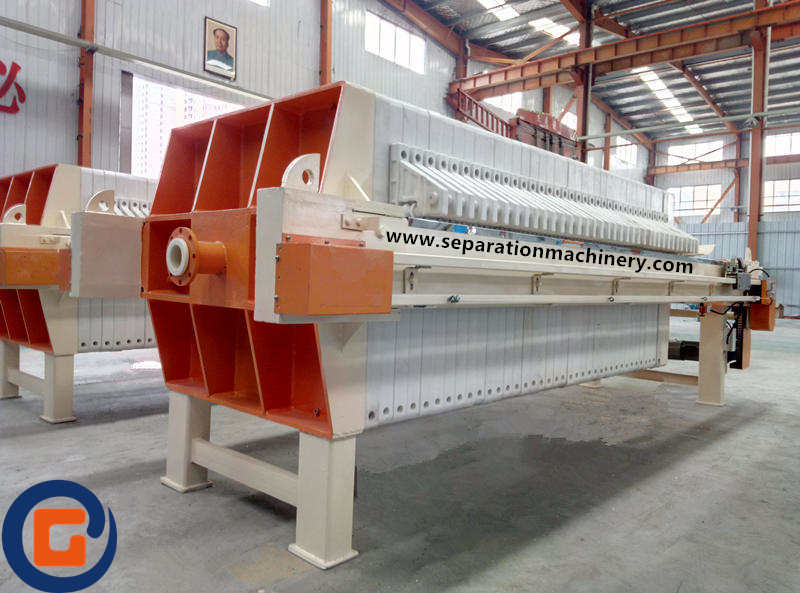 Automatic Chamber Solid Liquid Separating Filter Press For Stone Mine Sewage