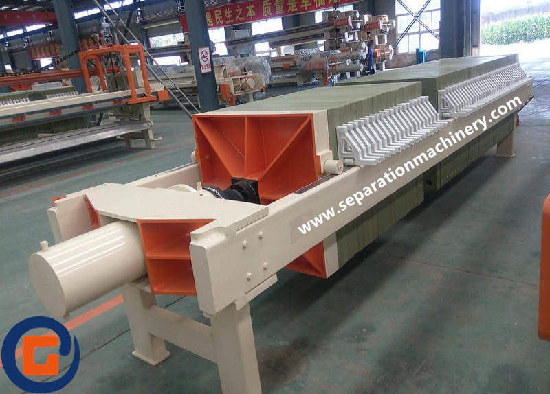 Polypropylene Membrane Mining Filter Press Machine For Russia