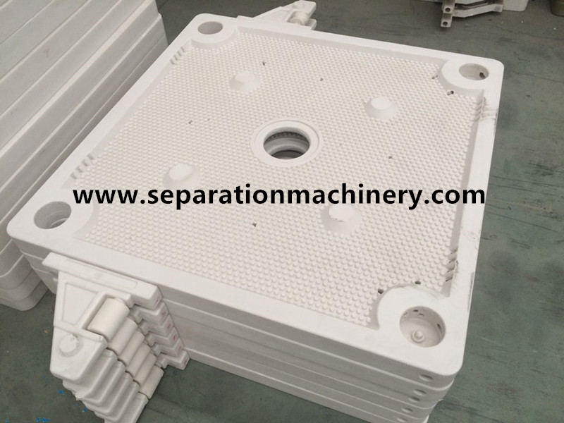 Semi-automatic wastewater treatment filter press
