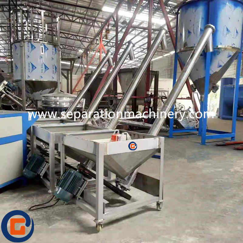 Customized Powder Granule Flexible Screw Conveyor Hopper Auger Feeder