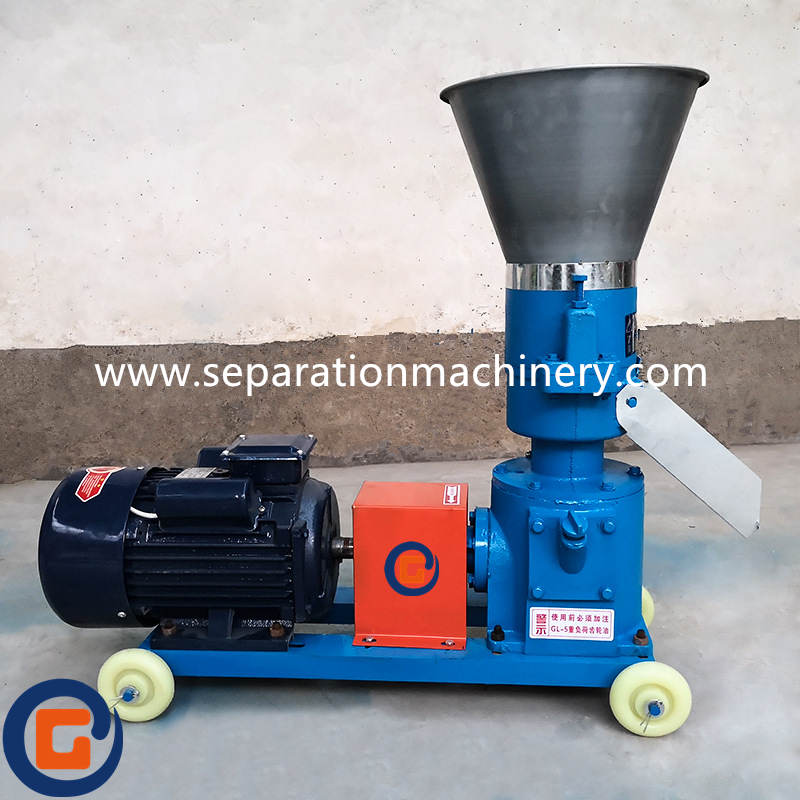 Farm Used Small Capacity Animal Feed Pellet Mill Machine