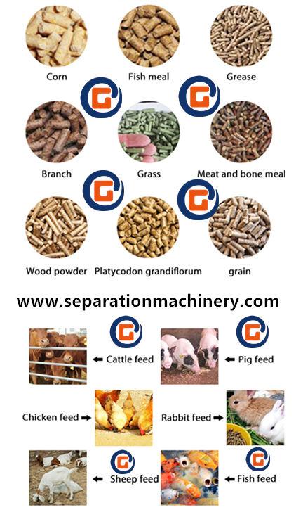 Farm Used Small Capacity Animal Feed Pellet Mill Machine