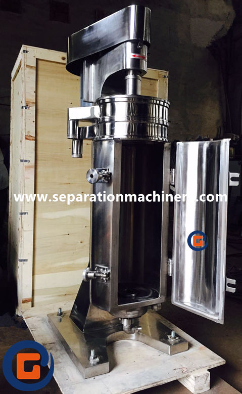 Tubular Centrifuge GF105 Used In Coconut Oil Industry