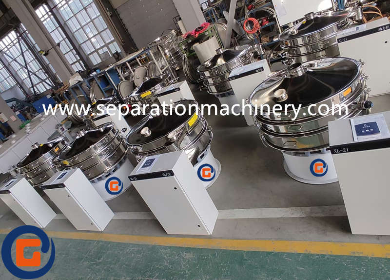 Circular Vibrating Screen Cereal Powder Sieving Machine