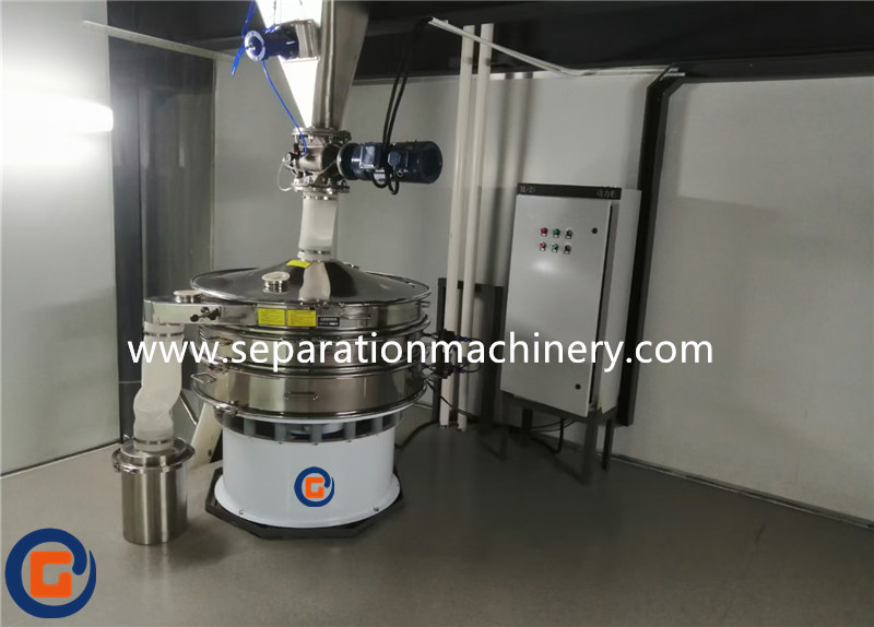 Circular Vibrating Screen Cereal Powder Sieving Machine