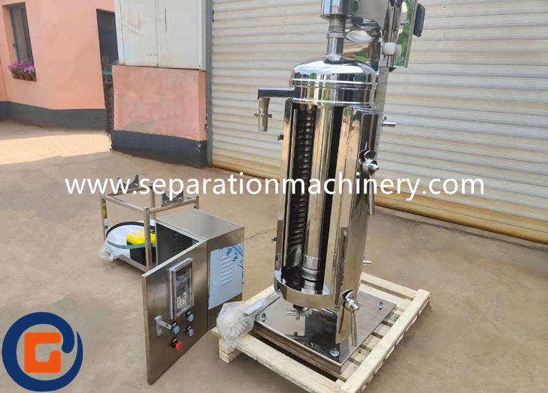 GQ125 Industrial Tubular Centrifuge Separator For Protein And Yeast Dehydration