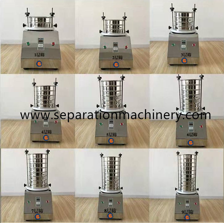 200mm 300mm Standard Test Lab Sieve Shaker