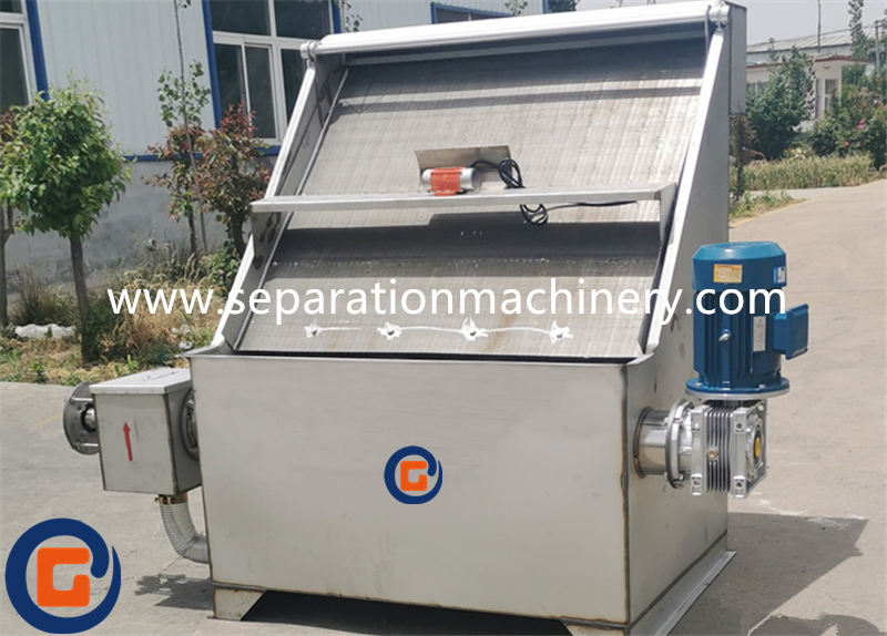 Farm Manure Inclined Screen Solid Liquid Separator