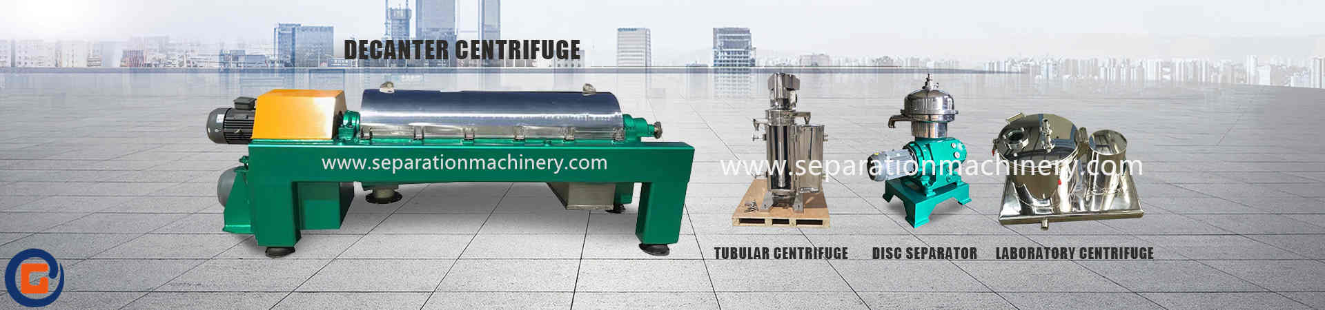 GF125 Tubular Centrifuge Used To Separate Proteins And Blood Cells From Animal Blood