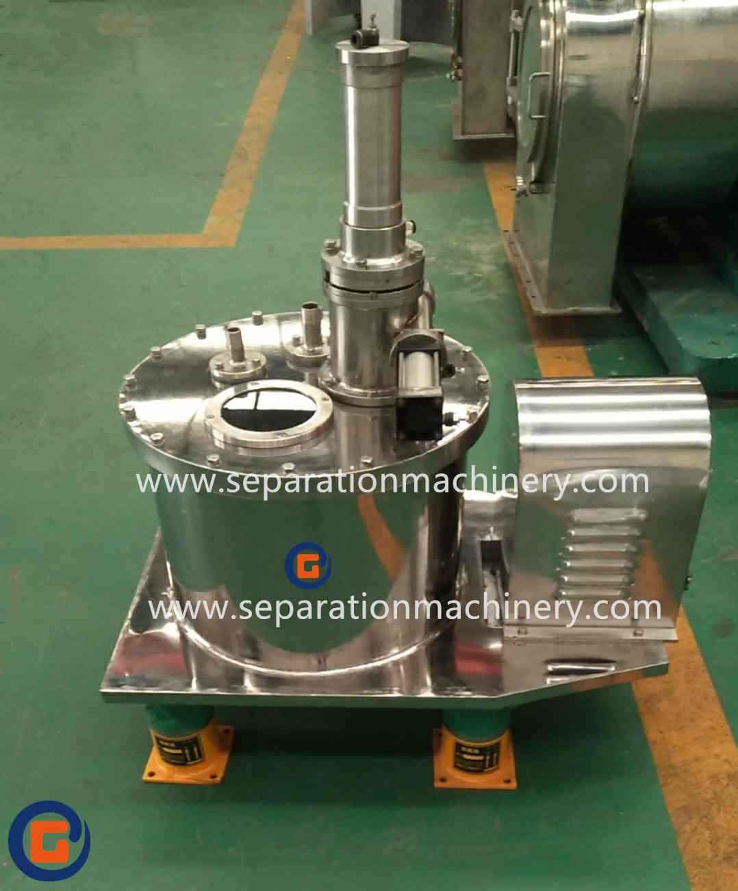 Small Scale High Speed Automatic Scraper Bottom Discharge Filter Centrifuge PGZ450