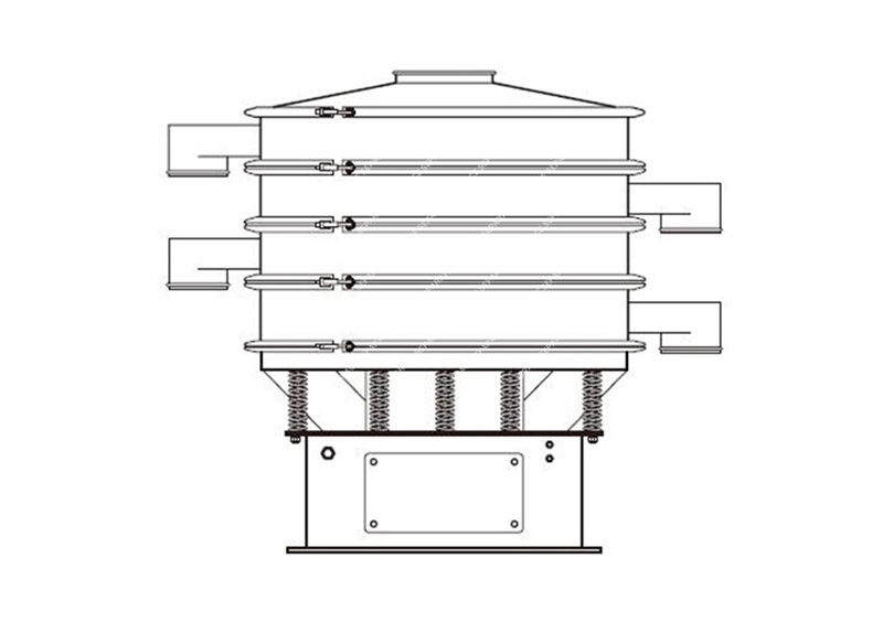 Rotary Vibrating Separator for Powder and Granules