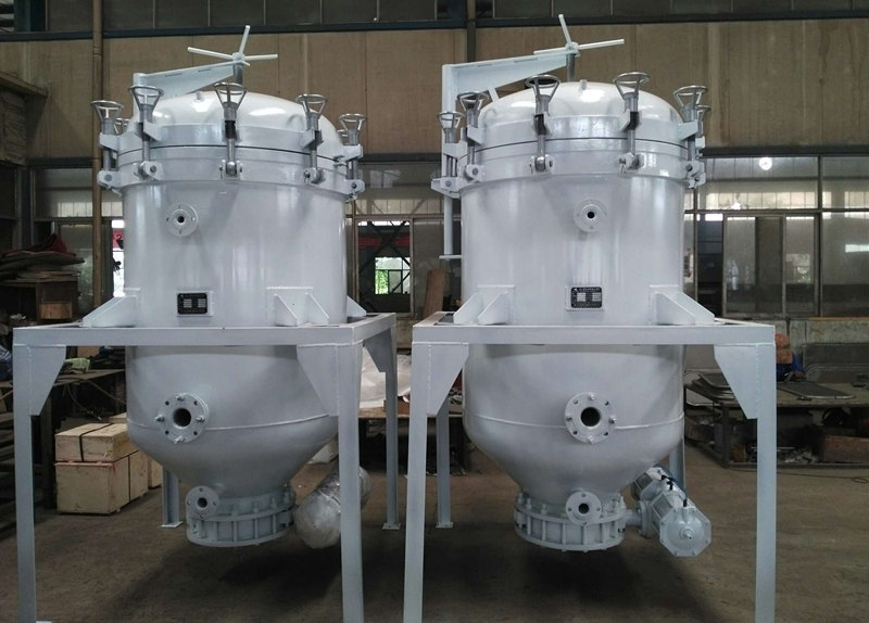 Grace solid-liquid separation and impurity removal decolorization vertical pressure leaf filter