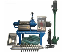 Factory Price Solid Liquid Separator Used For Animal Dung Dewatering