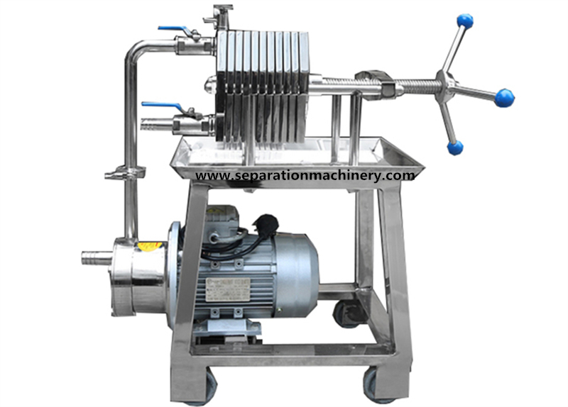 Grace Stainless Steel Plate Frame Filter For Milk Juice Beer Oil Filtration