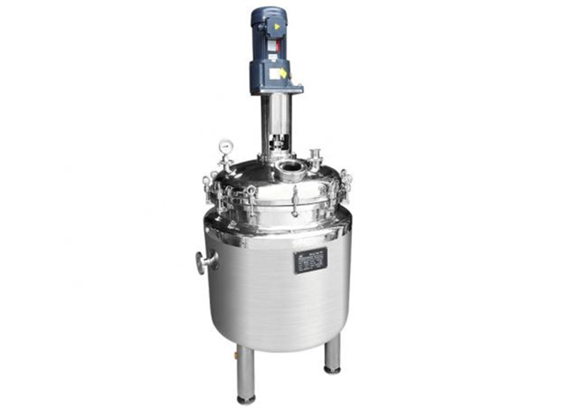 Pharmaceutical Chemical Stainless Steel Stirred Tank Reactor Vessel With Mixer