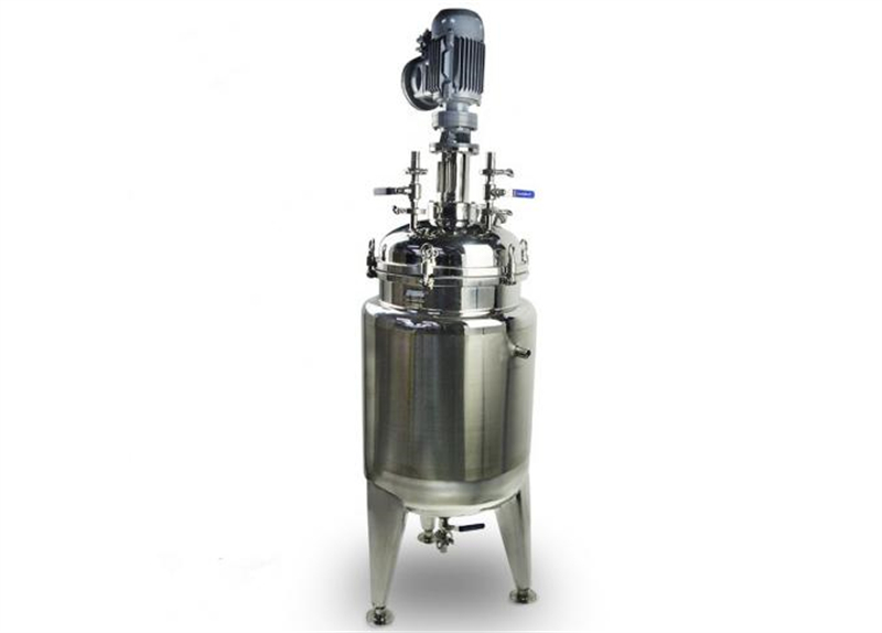 Pharmaceutical Chemical Stainless Steel Stirred Tank Reactor Vessel With Mixer