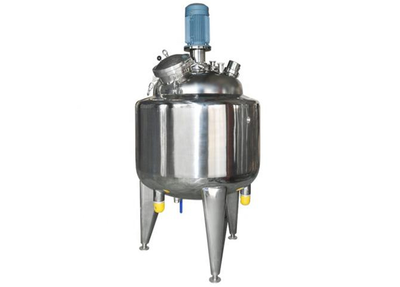 Pharmaceutical Chemical Stainless Steel Stirred Tank Reactor Vessel With Mixer