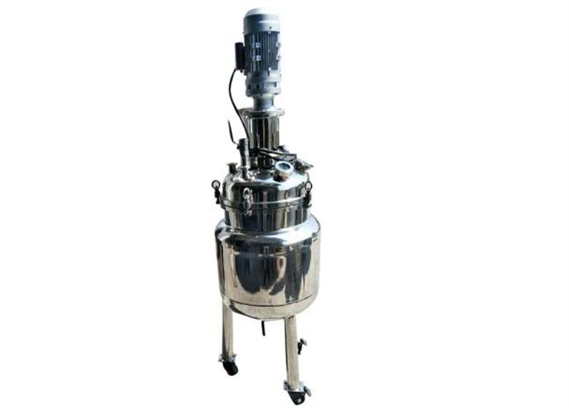 Pharmaceutical Chemical Stainless Steel Stirred Tank Reactor Vessel With Mixer