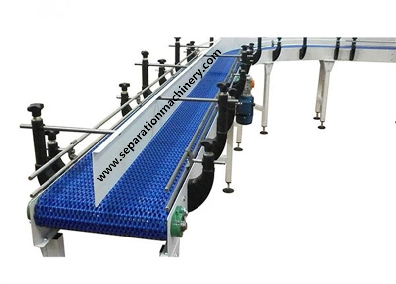 Transport Plastic Slat Modular Conveyor Belt For Barley Malt Conveyor
