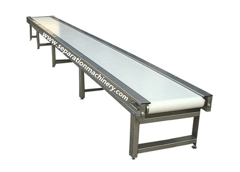 Low Maintenance Inclined Belt Conveyer Food Modular Conveyor