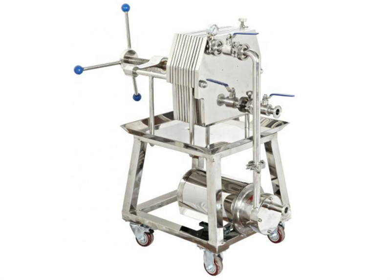 Food Industry Stainless Steel Plate And Frame Beer Filter