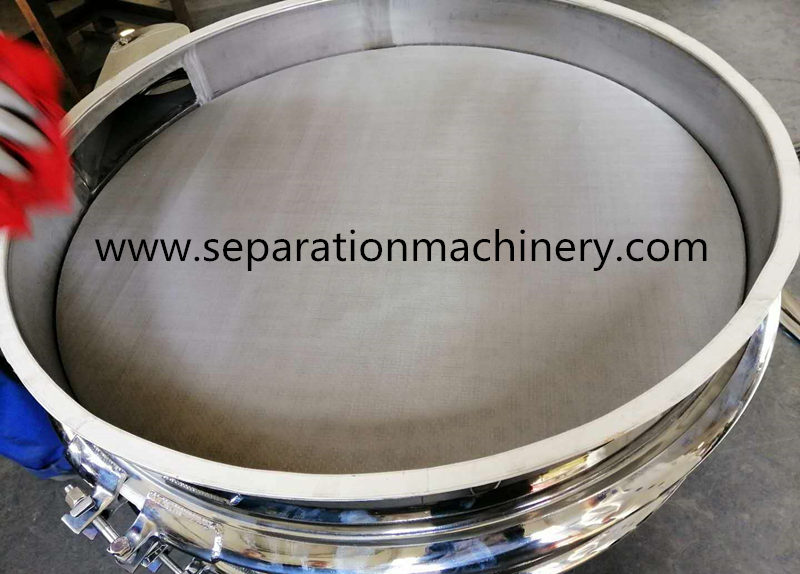 SUS304 Rotary Vibrating Screen Is Used For Screening And Filtration Of Pills And Syrups In Pharmaceutical Industry