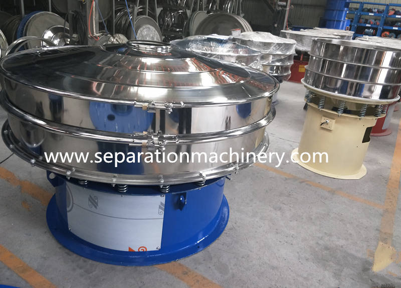 1500mm Diameter Rotary Vibrating Screen Used For Screening Of Metal Powder And Refractory Materials In Metallurgical Industry