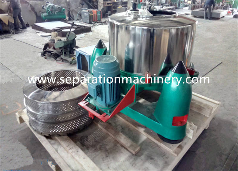 SS 1000 Three Foot Upper Manual Discharge Basket Centrifuge for Chemical industrial