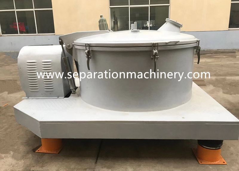 PD 1250 Pharmaceutical Industry Use Flat Plate Basket Filter Plastic Lining Centrifuge