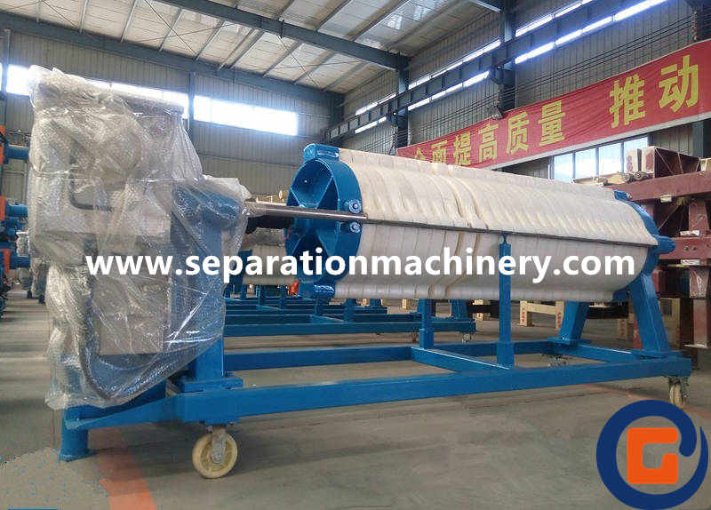 PP Plate Cotton Cake Filter Press For Food And Beverage Industries Fine Filtration