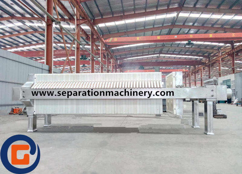 Extracting Wax Filter Press Used In Oil Refinery Mill