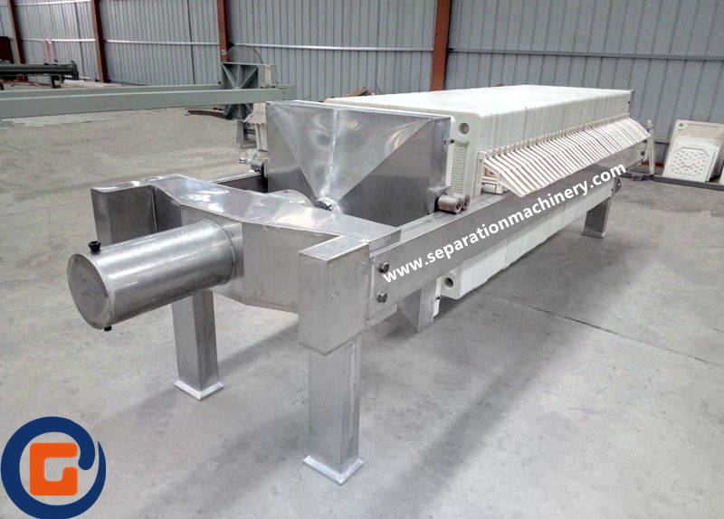 Stainless Steel Filter Press For Food And Beverage Industry 